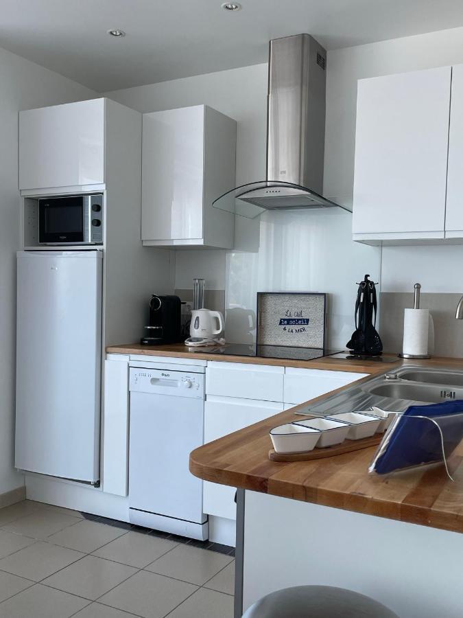 Au Petit Brick - Cosy Beachfront House Maupertus-sur-Mer Ngoại thất bức ảnh